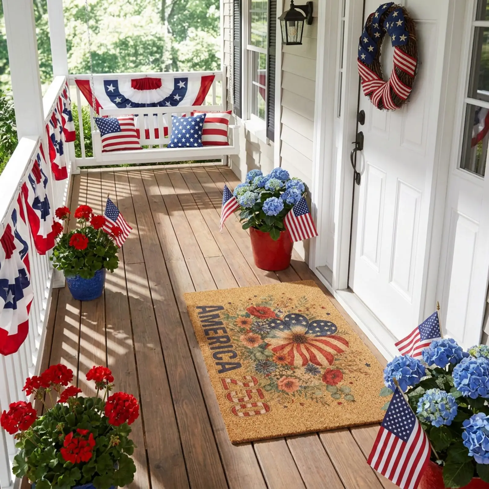The America 250 Doormat: A Soft Guide to the Patriotic Front Door